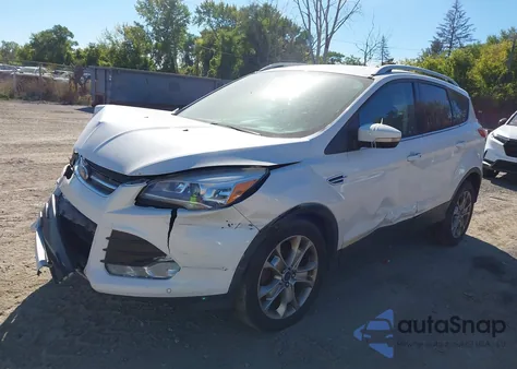2014 Ford Escape Titanium из США, поврежденный, VIN 1FMCU0JX1EUB27705